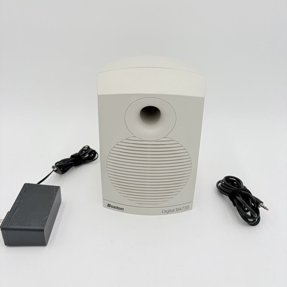 Boston Acoustics Digital BA735 Powered Subwoofer Unit Tested Power On